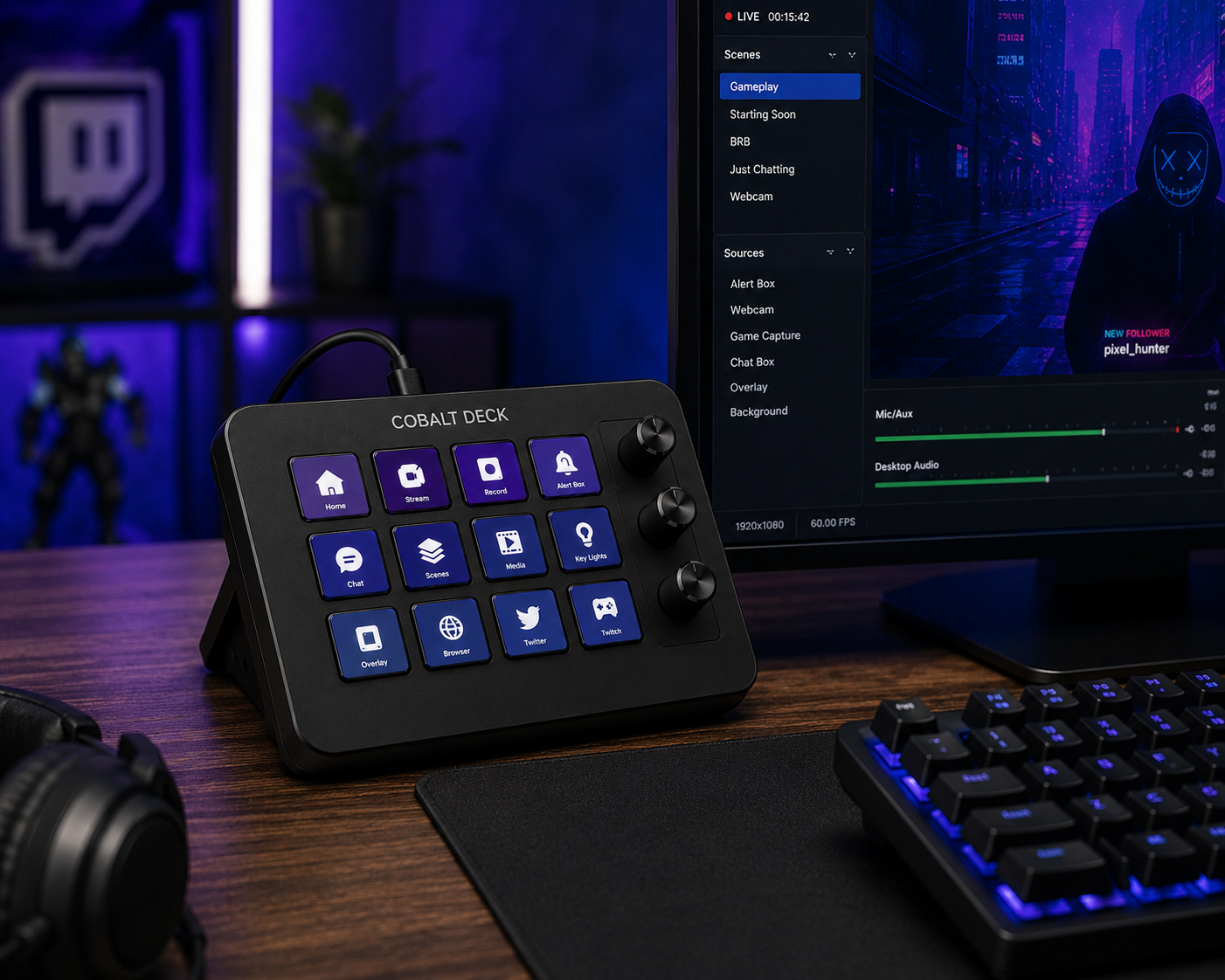 Cobalt Stream Deck